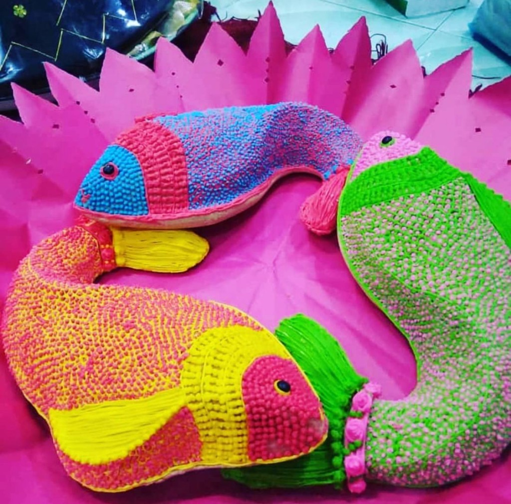 UMKM yang membuat kue boi hias khas Aceh Besar.